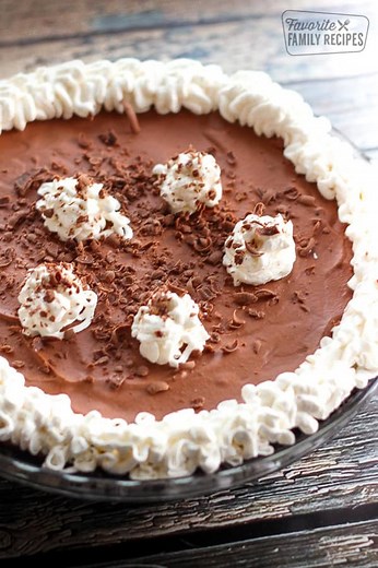 Chocolate Satin Pie