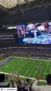¡Así se vive un touchdown en la casa de los Vaqueros de Dallas! El magnífico AT&T Stadium. ・・・ ¡TOUCHDOWN COWBOYS! 🏈 #ATTStadium | #LARvsDAL | Visita Dallas, Texas
