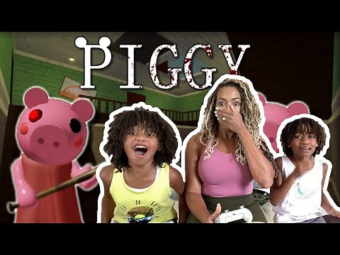 Elli Loses Her Mind! HUGE PIGGY ROBLOX FAIL- Mommy Regrets Playing