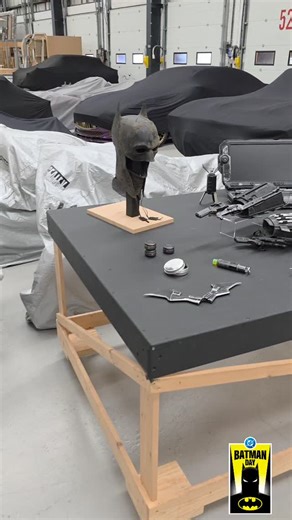 DC World on Instagram: "Check out some.of the amazing props for The Batman as we celebrate Batman Day today with @warnerbrosuk and a special visit to the amazing Archives. This place was my heaven!! #Batman #Batmanday"