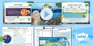 Year 4 HASS History World Explorers Lesson 2 Captain James Cook