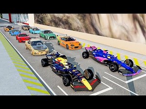 Big Ramp Jumps with Expensive Cars #2 | BeamNG Drive