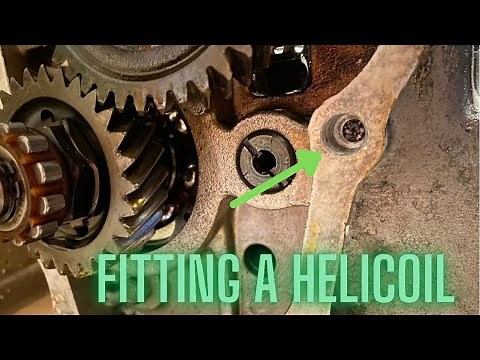 How to install a Helicoil - Classic Mini 1275 A+ Engine Build For a Subscriber Part 7