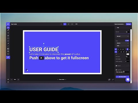 Ludus - World's BEST Presentation Tool for Creatives! [Full Overview]