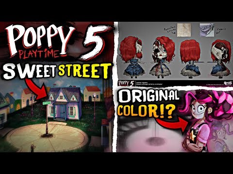 The ORIGINAL Sweet Street Design Was VERY Different… + Cut Content & BTS! | Poppy Playtime Chapter 5