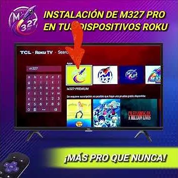 M327 Instalación en Roku más fácil imposible checa mis demás tutoriales!!! #tv