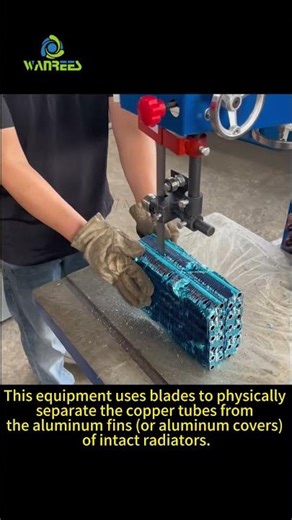 Copper Aluminum Radiator Stripping Machine