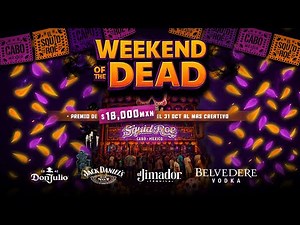 Halloween Weekend of The Dead at El Squid Roe in Cabo!