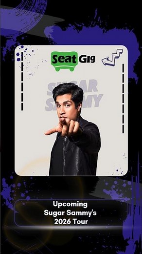 🎤 Sugar Sammy Live Comedy Tour 2026! 🎤 - #SugarSammy #SugarSammyTour2026