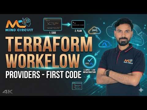 Terraform Workflow Explained | Providers | First Terraform Code for Beginners