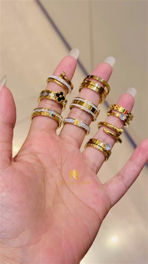 #asmr #jewelry #fashion #RingStack #asmrsounds | Bling by MN