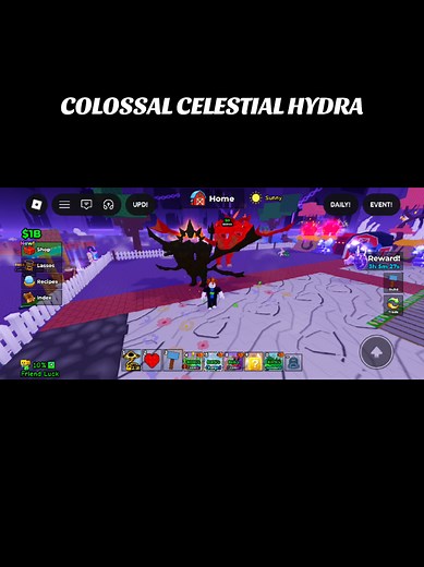 Catch and Tame the Colossal Celestial Hydra in Roblox