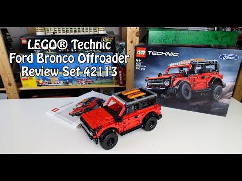 Review LEGO Ford Bronco Offroader (Technic Set 42113)