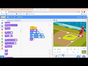 Making Baseball Hitting Animation In Scratch