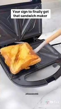 How to use a modern sandwich maker