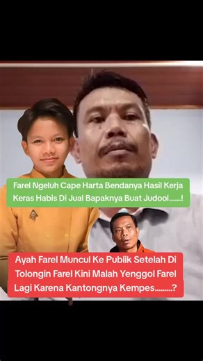 setelah keluar dari Penjara ayah Farel Kini kungkit kembali masalah uang 10 M Ayah Farel Prayoga, Joko baru-baru ini mendadak muncul kembali dan mempersoalkan tudingan terhadap dirinya. Babak baru perselisihan antara keluarga penyanyi Farel Prayoga dan manajemen kembali terjadi. Ayah kandung Farel, Joko yang dituding tilep uang hasil keringat anaknya hingga mencapai Rp 10 miliar itu beri pembelaan. Tudingan itu langsung dibantah keras kalau penghasilan anaknya benar mencapai miliaran tetapi tida