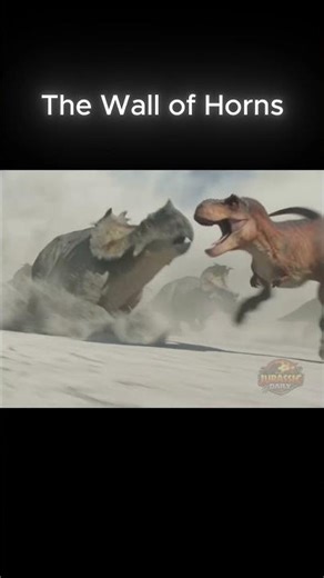 The Wall of Horns #dinosaur #jurassicworld #prehistoricanimal