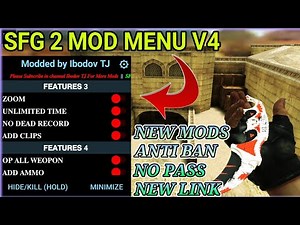NEW !!! SFG 2 MOD MENU V4 TUTORIAL HOW TO INSTALL