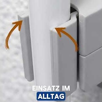 Dieser Kurbelhalter löst ein typisches Rollladen-Problem – höhenverstellbar & ohne Werkzeug!
