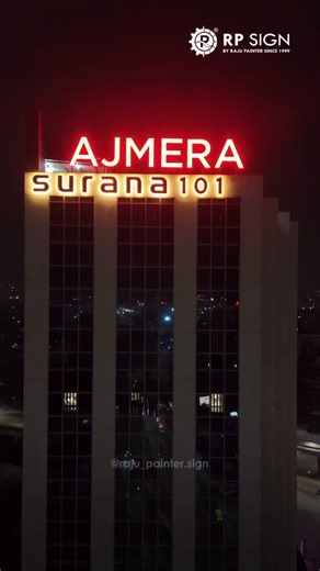 Rp Sign / Led Signage Board | Big location. Bigger visibility This huge LED terrace signage is built to capture attention across the skyline with powerful illumination... | Instagram