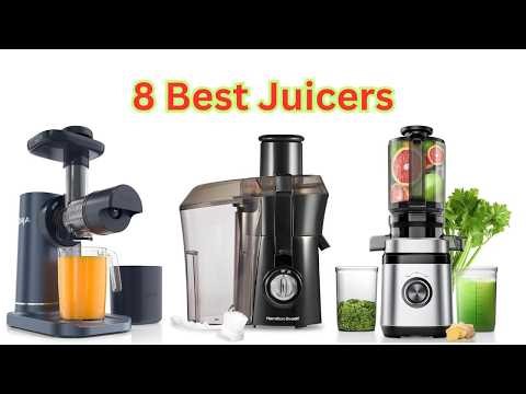 Top 8 Best Juicers for Fresh & Healthy Living