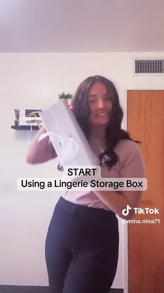 Organize Your Lingerie with Dainty Lace Storage Box