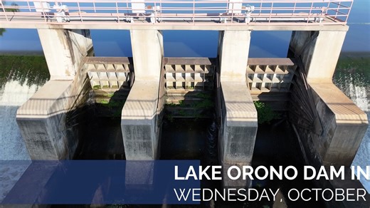 The Lake Orono Dam inspection is scheduled for Wednesday, October 1. This required inspection helps to ensure the integrity of the structure and involves lowering the lake level by 30 inches below its normal level. Water levels usually return to normal within a few days after the inspection. | Elk River Municipal Utilities