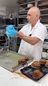 Chocolate babà 🍫✨This twist on the classic Neapolitan rum-soaked babà cake combines rich chocolate and hazelnut with the timeless taste of Italy. Should we continue to make this delicious pastry? Let us know in the comments 👇🏻 📍 289 Manhattan Ave, Brooklyn, NY 📞 (718) 387-2281 👕 Merch available 📲 Click the link in our bio for local delivery and national shipping 📦 #fortunatobros #fortunatobrothers #italianbaking #brooklyn #williamsburg #nyc #baking #nyceats #Italianbakery #bakery #rumbab