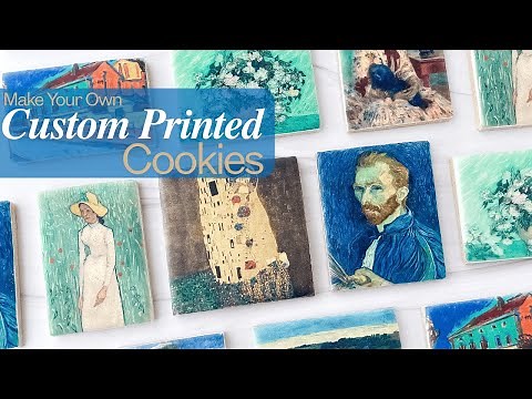 Edible Art - Print Your Artwork on a Cookie with Eddie® The Edible Ink Printer