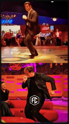 Quentin Tarantino reveals the inspiration behind Pulp Fiction’s iconic dance! #shorts #pulpfiction