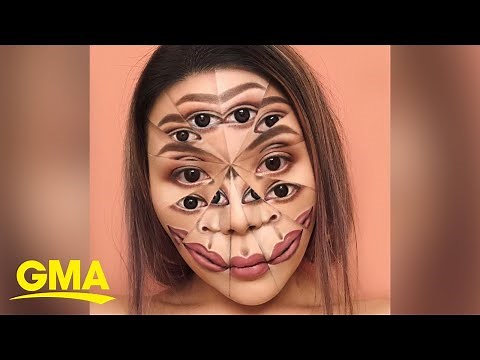 Artist creates makeup illusions inspired by her nightmares | GMA