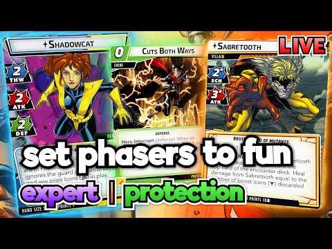 Set Phase(rs) to Fun - Shadowcat Protection vs. Sabretooth (and Sentinels) - Marvel Champions
