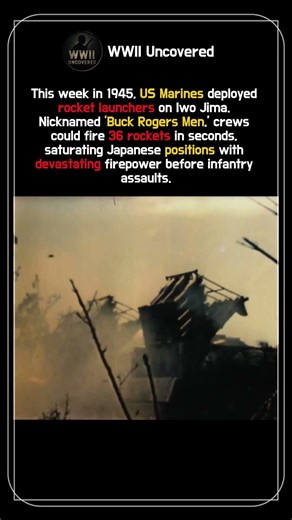 The 'Buck Rogers Men' Rocket Teams of Iwo Jima