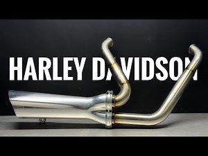 Custom Harley Davidson exhaust system… (softail)