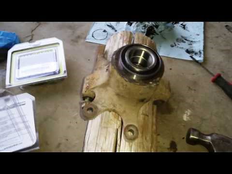 2003 Arctic Cat 400 4x4 FIS Project Part #3 replacing front axle and wheel bearing