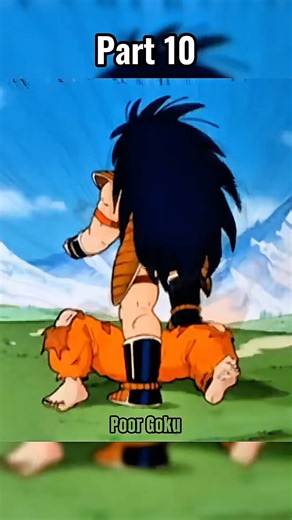 Goku Lets Go of Raditz’s Tail! The Saiyan’s True Power Returns | Dragon Ball Z Part 10 #dragonballz