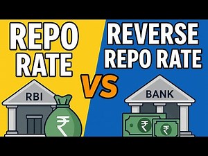 Repo Rate vs Reverse Repo Rate Explained | How RBI Controls Your Money!