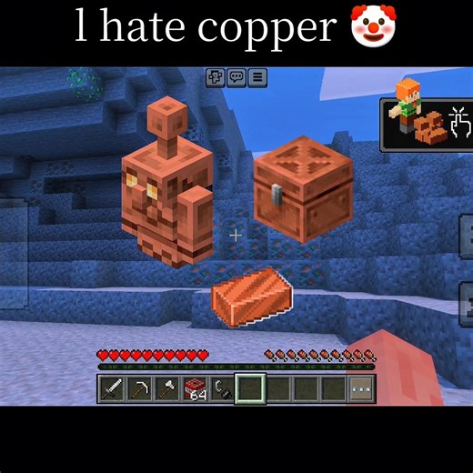 Minecraft copper update 🤡