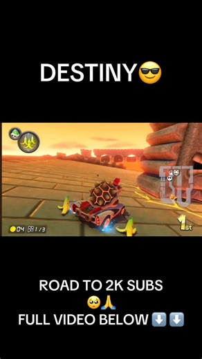 The two goats in the front😎 #mariokart8deluxe #funnymoments