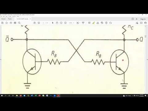 13 Bistable multivibrator using transistor
