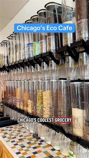 Bored in Chicago on Instagram: "Chicago’s no-waste grocery also has an attached, must try Eco Cafe! @ecoflamingocafe"