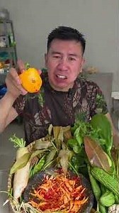 Eat vegetable salad with mango chili sauce #let's eat together #saladrecipe #mango chili sauce #I...