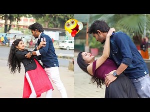 Accidentally hugging prank on stranger girls | DR prank