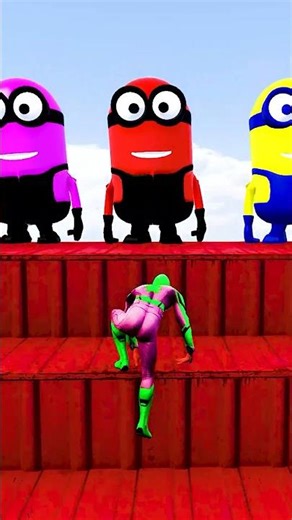 GTA 5 Epic Water Ragdolls | Spider-Man Jumps / Fails ep.15889#shorts