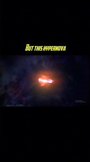 Hypernova explosion 💥🥶 #edit #universe #viral #physics #trending #astrophysics #space