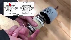 Biflow driers are designed specifically for heat pump or reverse cycle application. Watch Bryan show the inside of a biflow / heat pump filter drier and how it works for the heat pump. #heatpump #hvac #heating #airconditioning #hvaclife | HVAC School