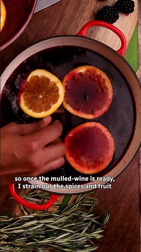Make mulled-wine sangria for a crowd-pleasing holiday cocktail