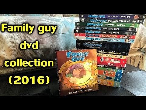 my family guy dvd collection (2016 version)