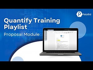 Proposal Module | Electrical Estimating Software Guide
