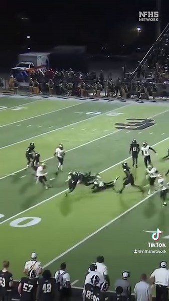 How many missed tackles did you count? 😮 Watch more on the #NFHSNetwork📲: https://bit.ly/3LGGMgm | NFHS Network